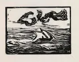 Erich Heckel, Segelboot