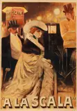 Albert Guillaume, Plakat: A la Scala, 1908, Lithograph in colors