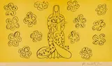 Vierge à l'enfant au décor fleuri by Henri Matisse, 1949, Lithograph in colors, sold Oct 2011