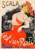 Jules-Alexandre Grün, Plakat: Scala - C'est d'un raid!, 1902, Lithograph in colors