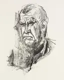 Otto Dix, Selbstbildnis, 1965, Lithograph