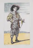 Autoritratto by Giorgio de Chirico, 1970, lithograph, sold Oct 2011