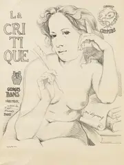 Noé Legrand, Plakat: La Critique, 1900, Lithograph