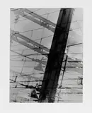Raoul Hausmann, Limoges-Gare, 1954, Black and white photograph