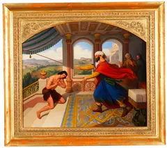Ludwig Ferdinand Schnorr von Carolsfeld, Die Heimkehr des verlorenen Sohnes, 1838, Oil on canvas