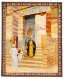 Hans Paul Caulier, Orientalische Szene vor dem Palast, 1905, Oil on panel