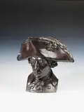 Cuno von Uechtritz-Steinkirch, Friedrich der Große mit Dreispitz, 1890, Bronze