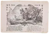 Johann Evangelist Holzer, Die Flucht nach Ägypten, 1730, Etching