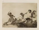 Francisco De Goya, Lo Merecia, 1810, Etching and aquatint
