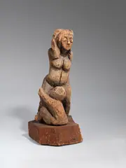 Hermann Scherer, Mutter, 1924, Wooden sculpture