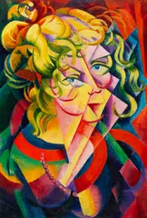 Mädchen mit Halskette by Otto Möller, 1920, Oil on canvas, sold Jun 2011