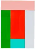 Porträt by Imi Knoebel, 1992, Acrylic on panel, sold Jun 2011