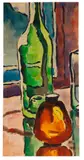 Karl Schmidt-Rottluff, Stillleben mit Flasche