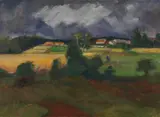 Otto Modersohn, Gewitterlandschaft (Nach dem Gewitter)