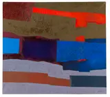 Mit Rot by Fritz Winter, 1969, Oil on canvas, sold Jun 2011