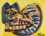 Karel Appel, Sitting cat