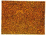 Keith Haring & La II, LA Rock, 1985, Acrylic