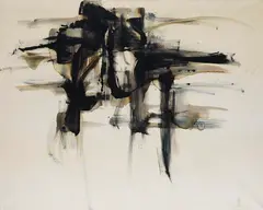 Nr. S 59/5 by Peter Brüning, 1959, Oil on canvas, sold Jun 2011