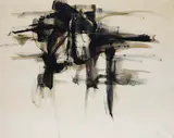 Peter Brüning, Nr. S 59/5, 1959, Oil on canvas