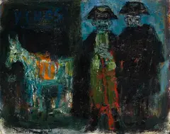 Antoni Clavé, Zwei Gardisten, 1948, Oil on canvas