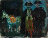 Antoni Clavé, Zwei Gardisten, 1948, Oil on canvas