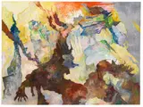 Prometheus by Bernard Schultze, 1993, Oil on canvas, sold Jun 2011