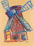 Karel Appel, Windmühle