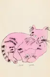 Andy Warhol, Aus: 25 cats name[d] Sam and one blue pussy, 1954, Offset lithograph
