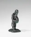 Jörg Immendorff, Ohne Titel (Affe mit Totenkopf), 2006, Bronze