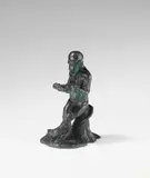 Ohne Titel (Affe sitzend mit Buch) by Jörg Immendorff, 2006, Bronze, sold Jun 2011