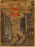 Man in progress by Erika Giovanna Klien, 1934, Gouache, sold Jun 2011