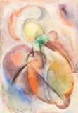 Thomas Ring, Ohne Titel, 1921, Watercolor