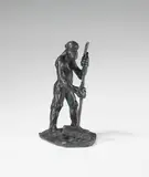Ohne Titel (Affe mit Besen) by Jörg Immendorff, 2006, Bronze, sold Jun 2011