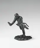 Ohne Titel (Affe schiebend) by Jörg Immendorff, 2006, Bronze, sold Jun 2011