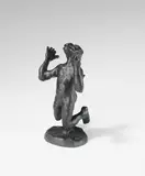 Jörg Immendorff, Ohne Titel (Affe knieend, die Arme nach oben), 2006, Bronze