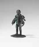 Ohne Titel (Affe mit Tiger und Drache) by Jörg Immendorff, 2006, Bronze, sold Jun 2011