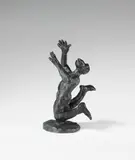 Ohne Titel (Affe knieend) by Jörg Immendorff, 2006, Bronze, sold Jun 2011