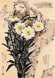 Die weißen Blumen by Karl Schmidt-Rottluff, 1968, Watercolour, sold May 2011