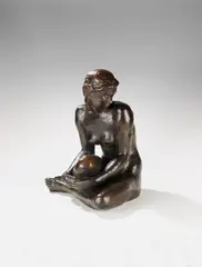 Kauernde by Fritz Klimsch, 1948, Bronze, sold May 2011