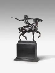Franz von Stuck, Amazone, 1897, Bronze
