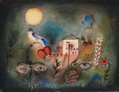 Tränendes Herz by Hans Reichel, 1941, Watercolour, sold May 2011