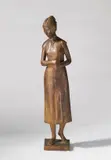 Elaine, im Hemd by Gerhard Marcks, 1978, Bronze, sold May 2011