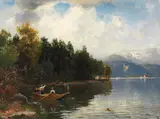 Josef Wopfner, Am Walchensee