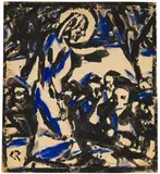Christian Rohlfs, Bergpredigt, 1916, Monotype
