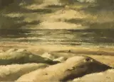 Frans Masereel, Promeneur sur la Plage