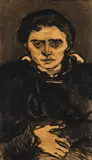 Otto Pankok, Frauenbildnis
