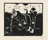 Emil Nolde, Mausefallenmann, 1906, Woodcut