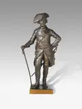 Johann Gottfried Schadow, Nach - Friedrich der Große, Bronze