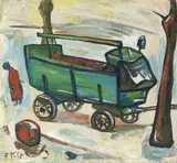 Friedrich Karl Gotsch, Der Kohlenwagen