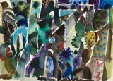 Garten by Eduard Bargheer, 1957, Watercolour, sold May 2011